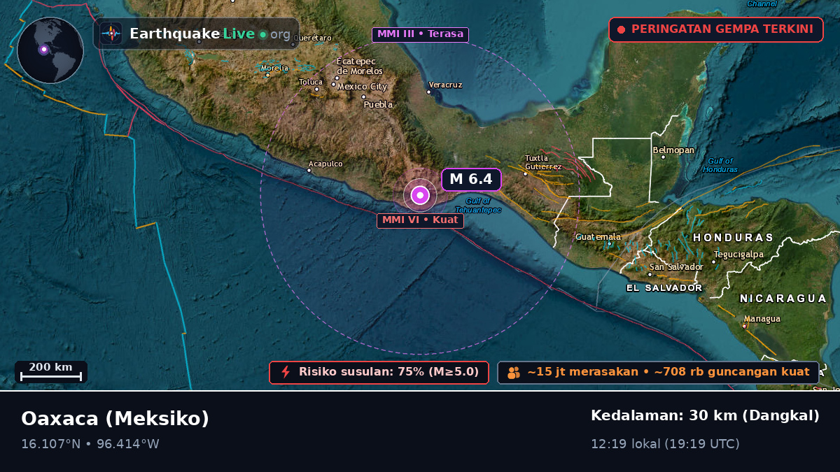 Oaxaca, Meksiko