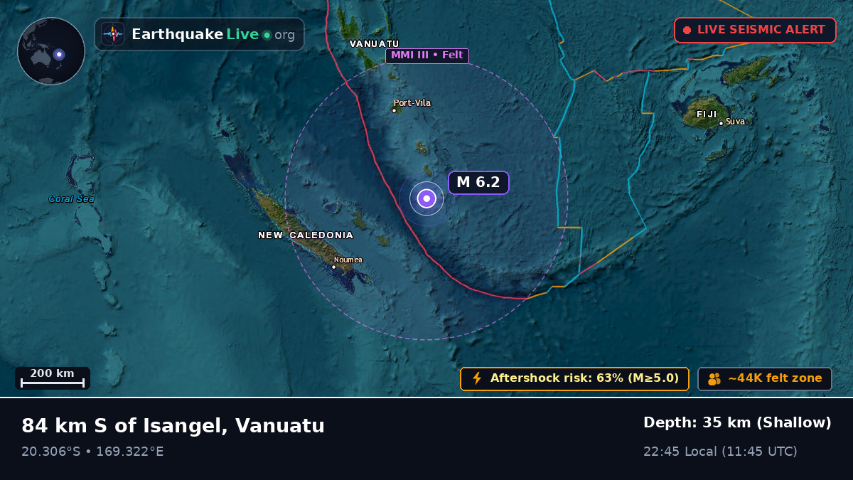 South Pacific Ocean (Vanuatu)