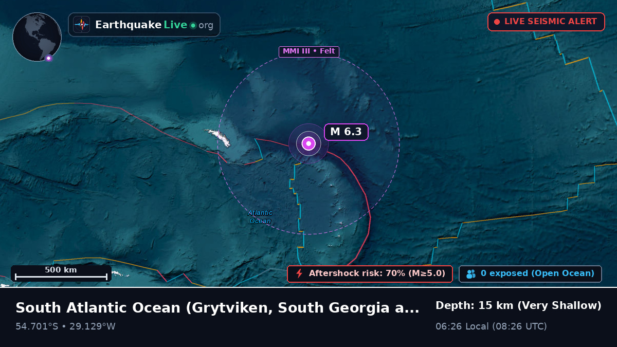 South Atlantic Ocean (South Georgia and the Islands)