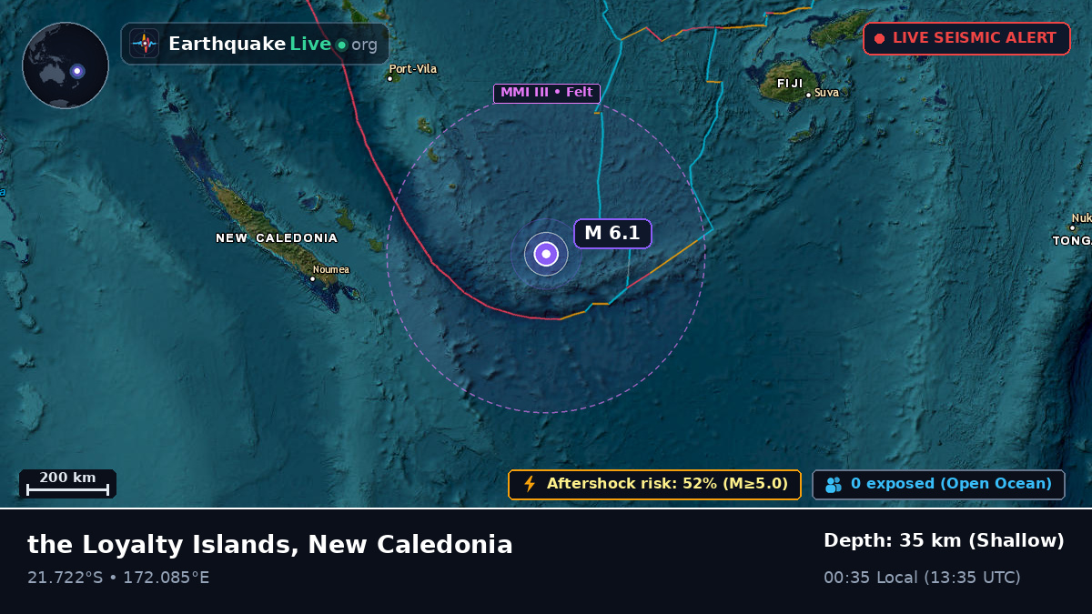 South Pacific Ocean (New Caledonia)