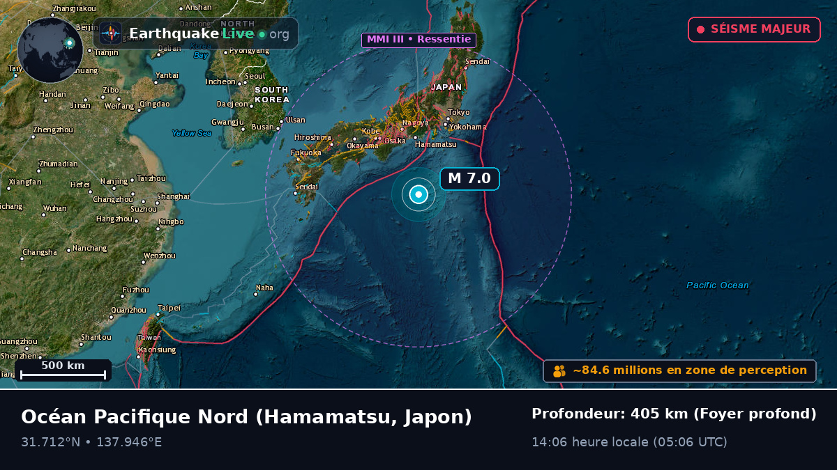 Océan Pacifique Nord (Japon)