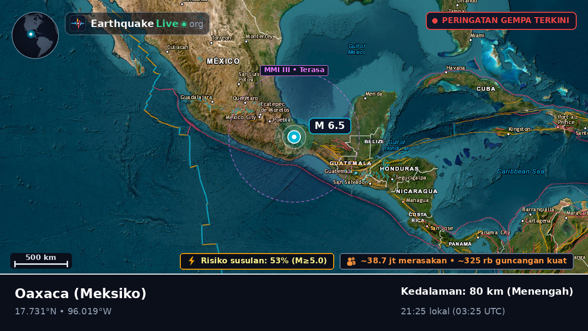 Oaxaca, Meksiko