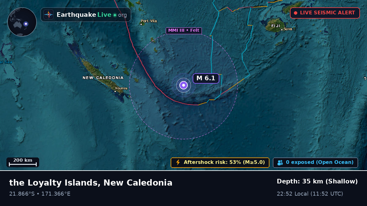 South Pacific Ocean (New Caledonia)
