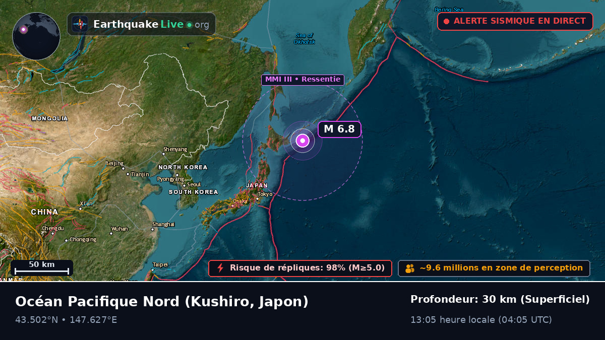 Océan Pacifique Nord (Japon)
