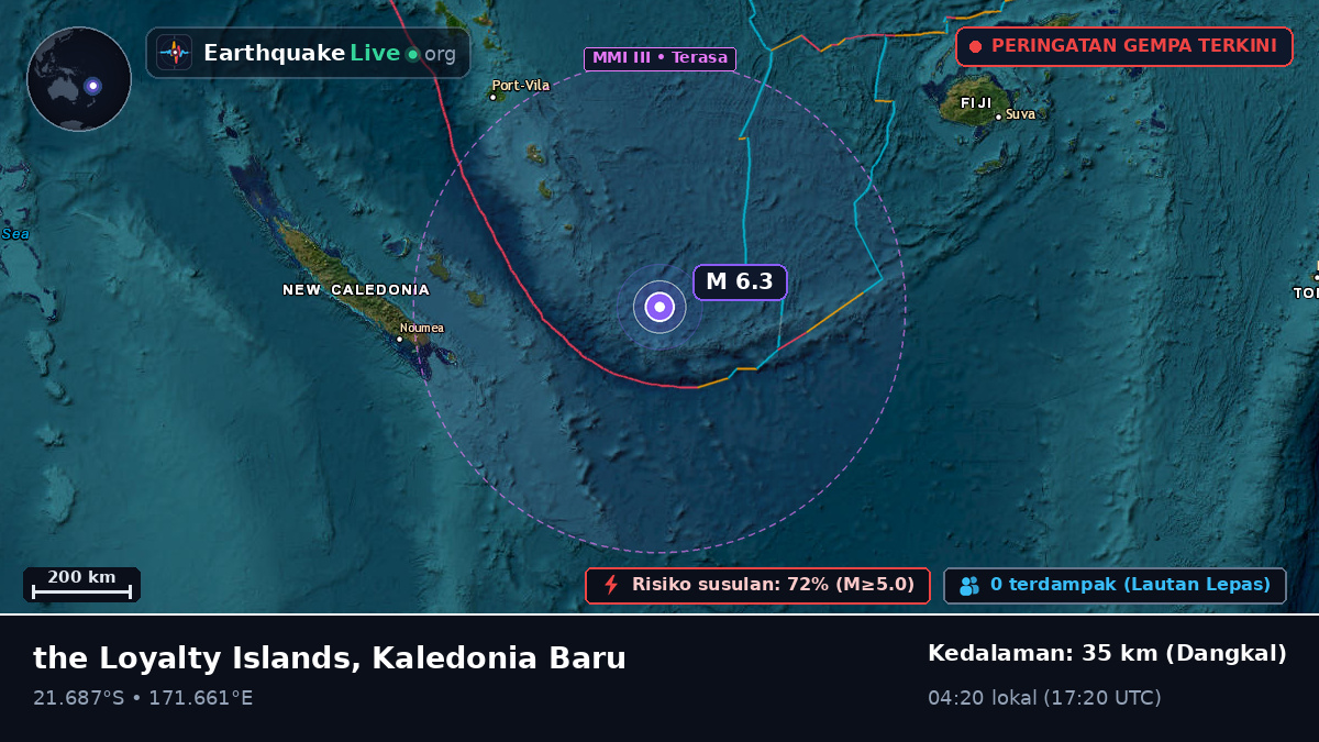Samudra Pasifik Selatan (Kaledonia Baru)