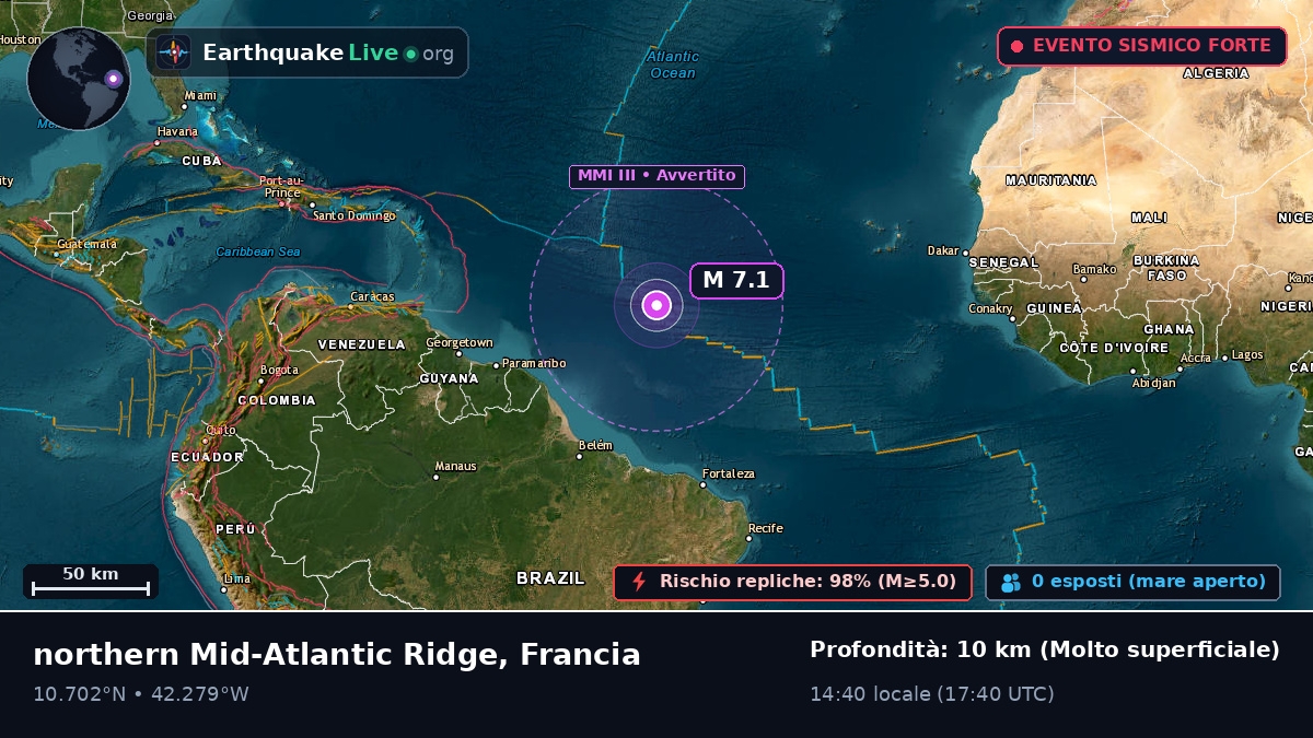 Oceano Atlantico settentrionale (Francia)