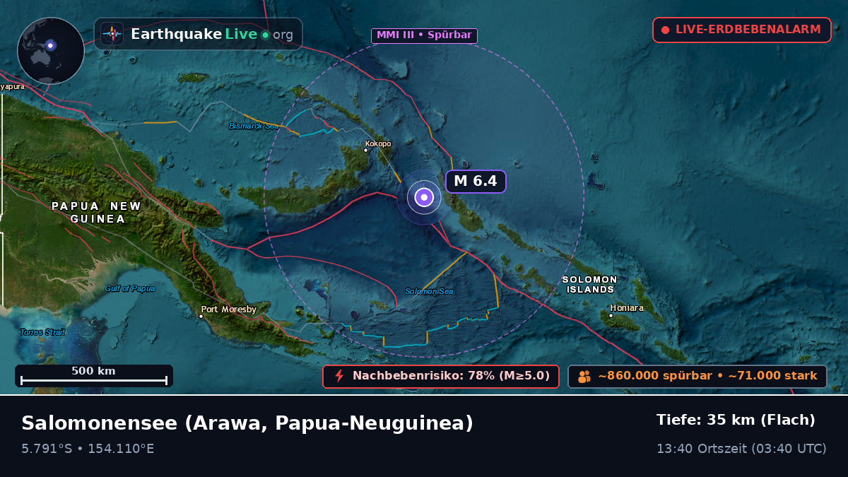 Salomonensee (Papua-Neuguinea)