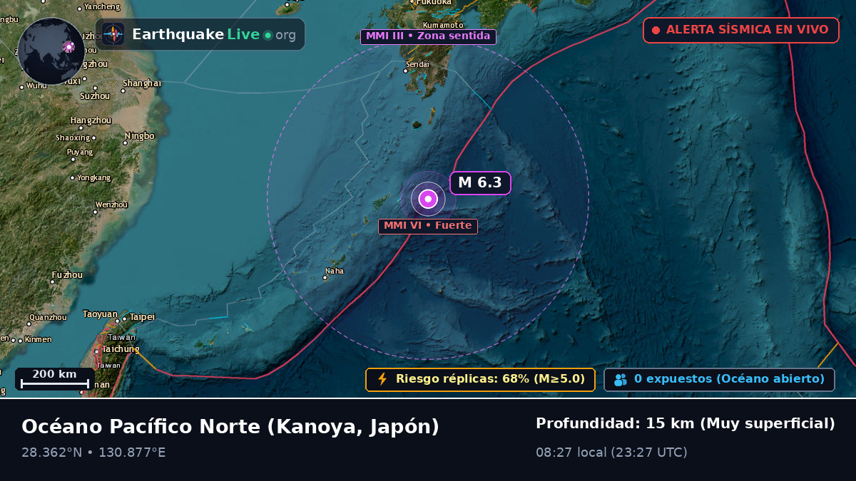 Océano Pacífico Norte (Japón)
