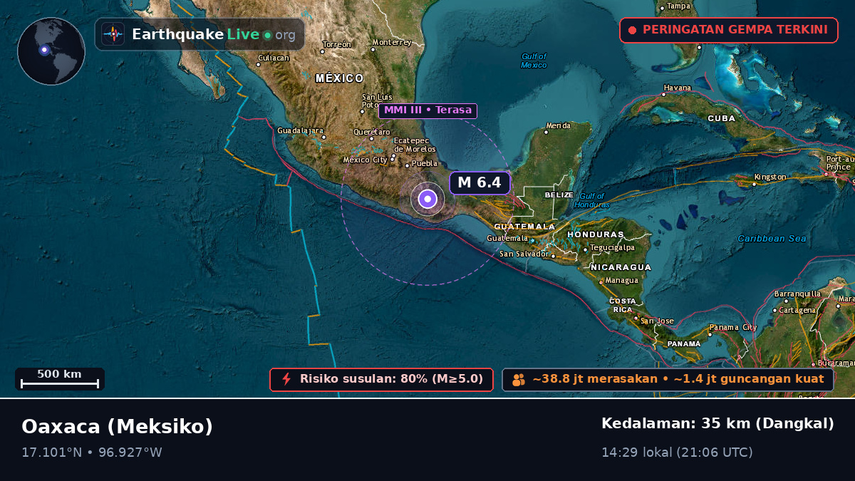 Oaxaca, Meksiko