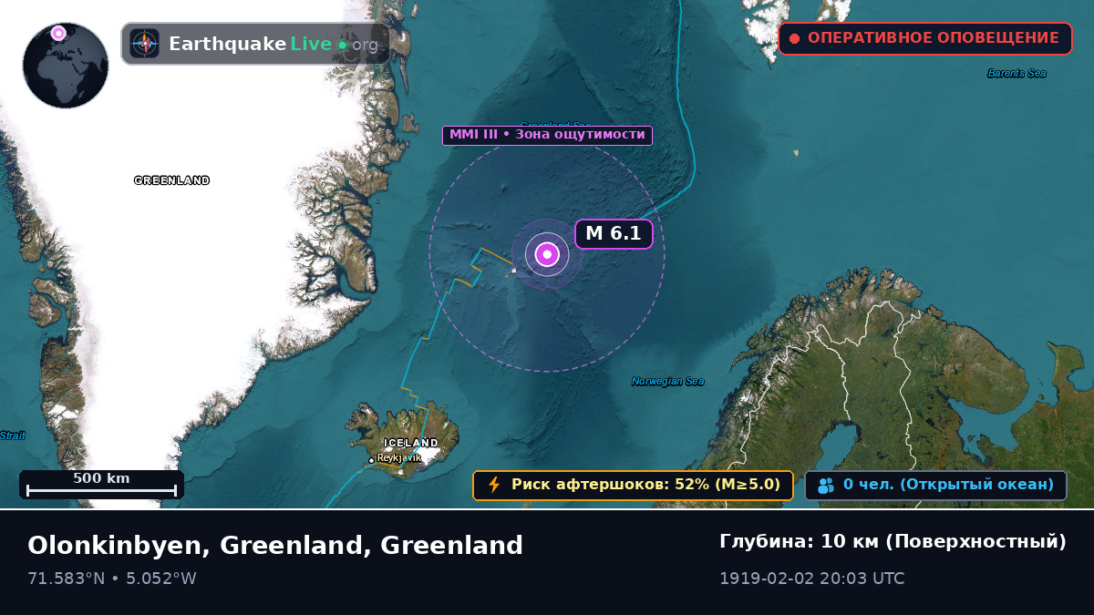 Северный Ледовитый океан (Greenland)