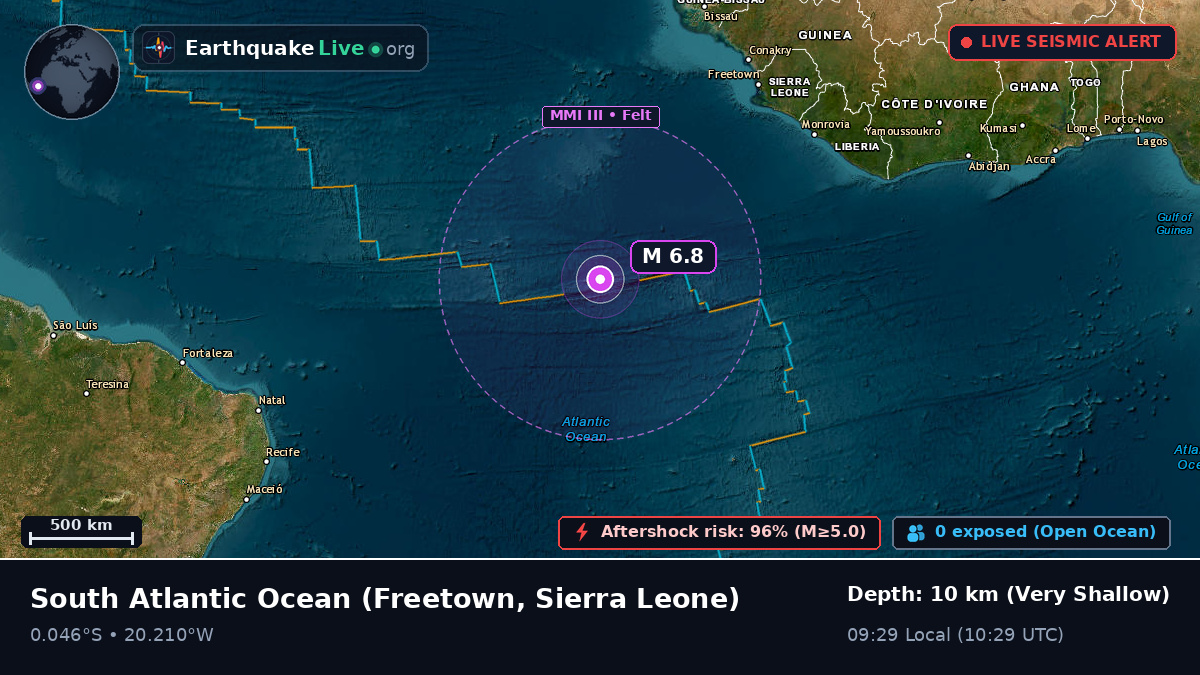 South Atlantic Ocean (Sierra Leone)
