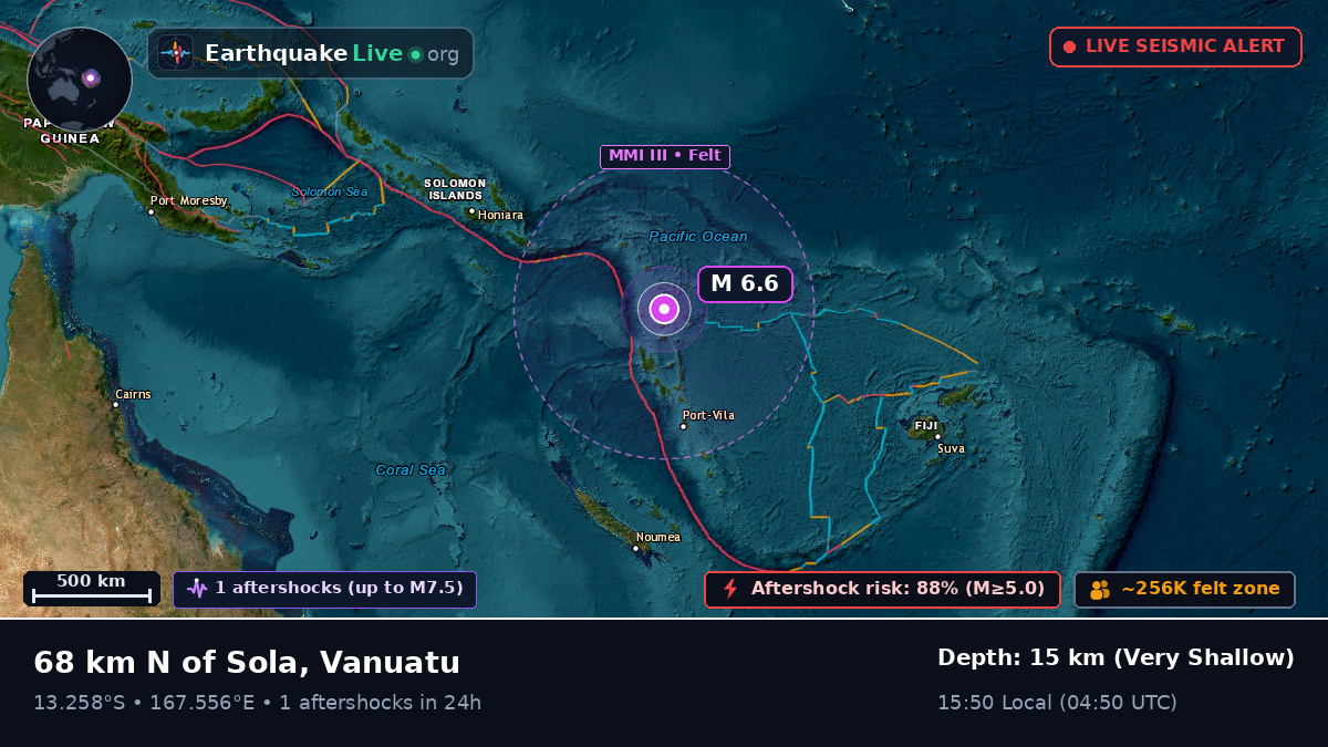 South Pacific Ocean (Vanuatu)