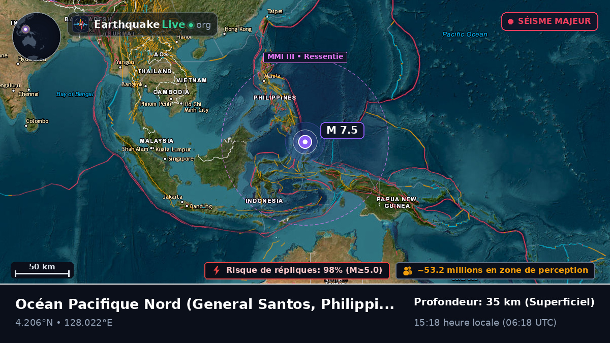 Océan Pacifique Nord (Philippines)