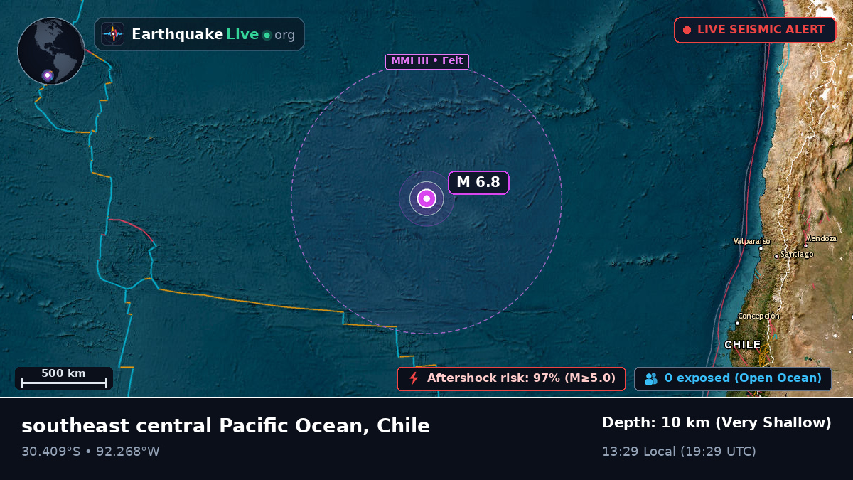 South Pacific Ocean (Chile)
