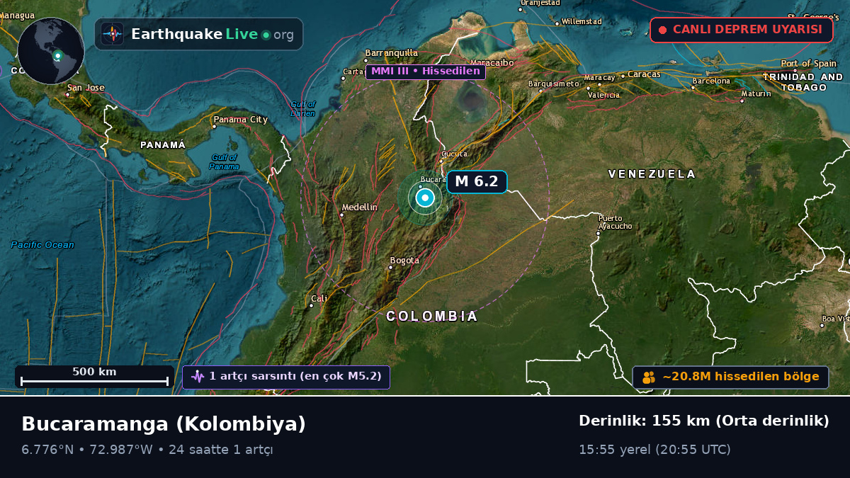 Santander, Kolombiya