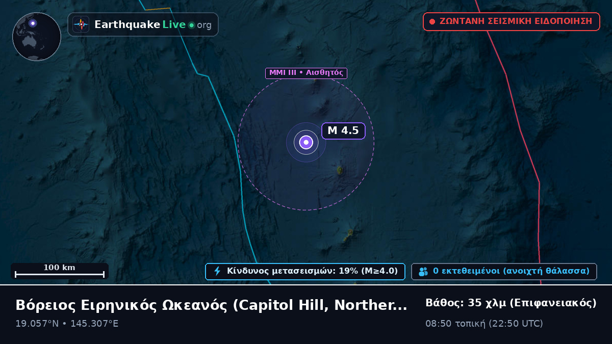 Βόρειος Ειρηνικός Ωκεανός (Northern Mariana Islands)