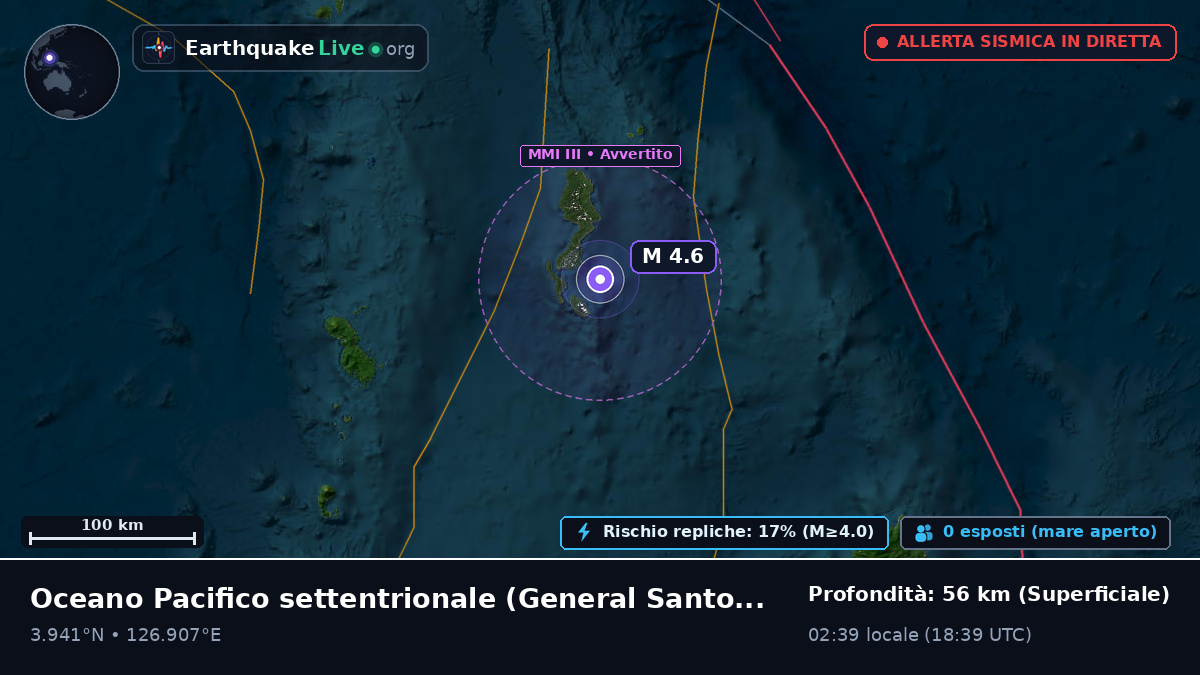 Oceano Pacifico settentrionale (Filippine)