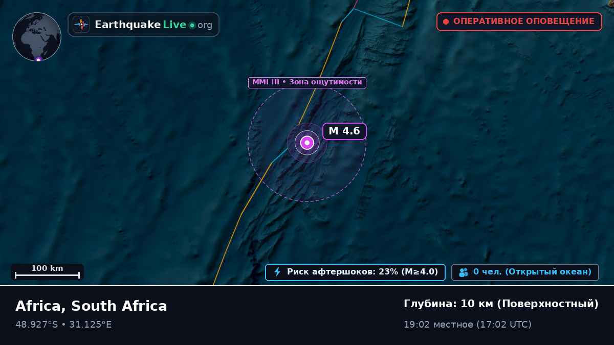 Индийский океан (South Africa)