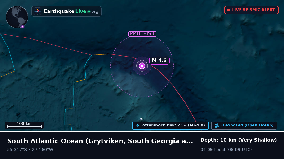South Atlantic Ocean (South Georgia and the Islands)