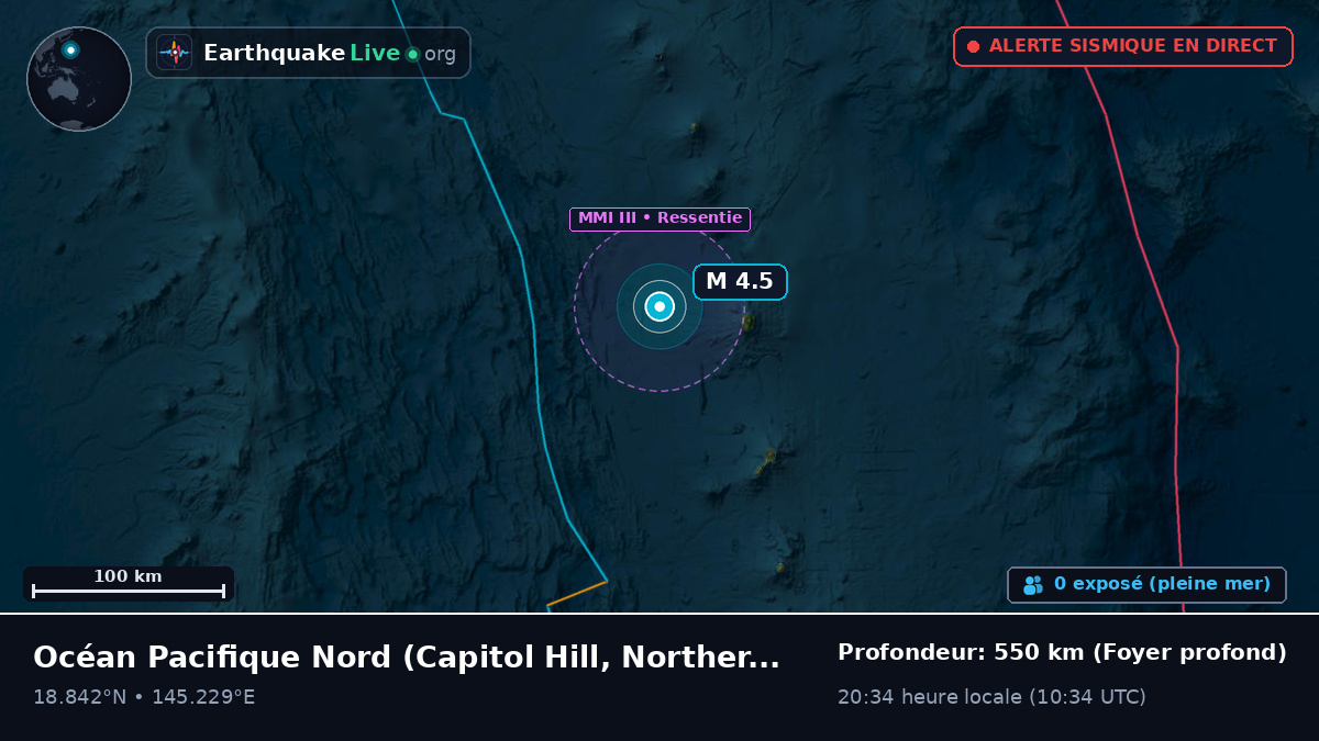 Océan Pacifique Nord (Northern Mariana Islands)