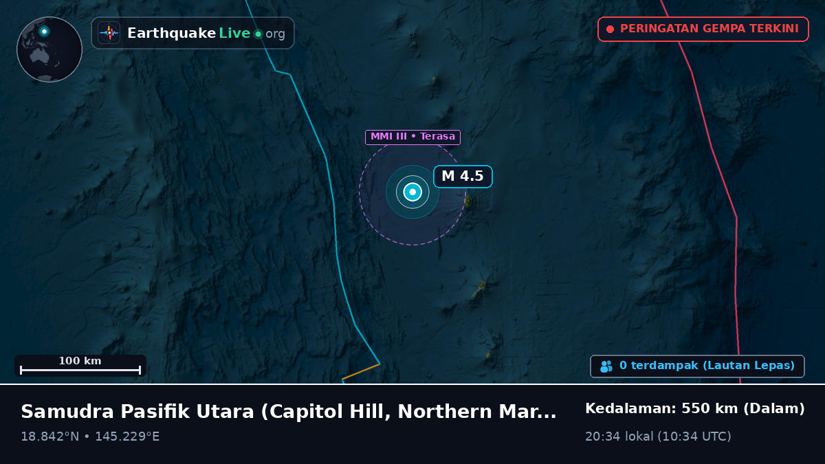 Samudra Pasifik Utara (Northern Mariana Islands)