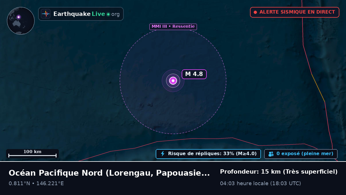 Océan Pacifique Nord (Papouasie-Nouvelle-Guinée)