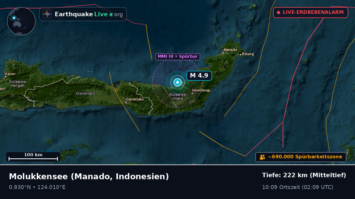Molukkensee (Indonesien)