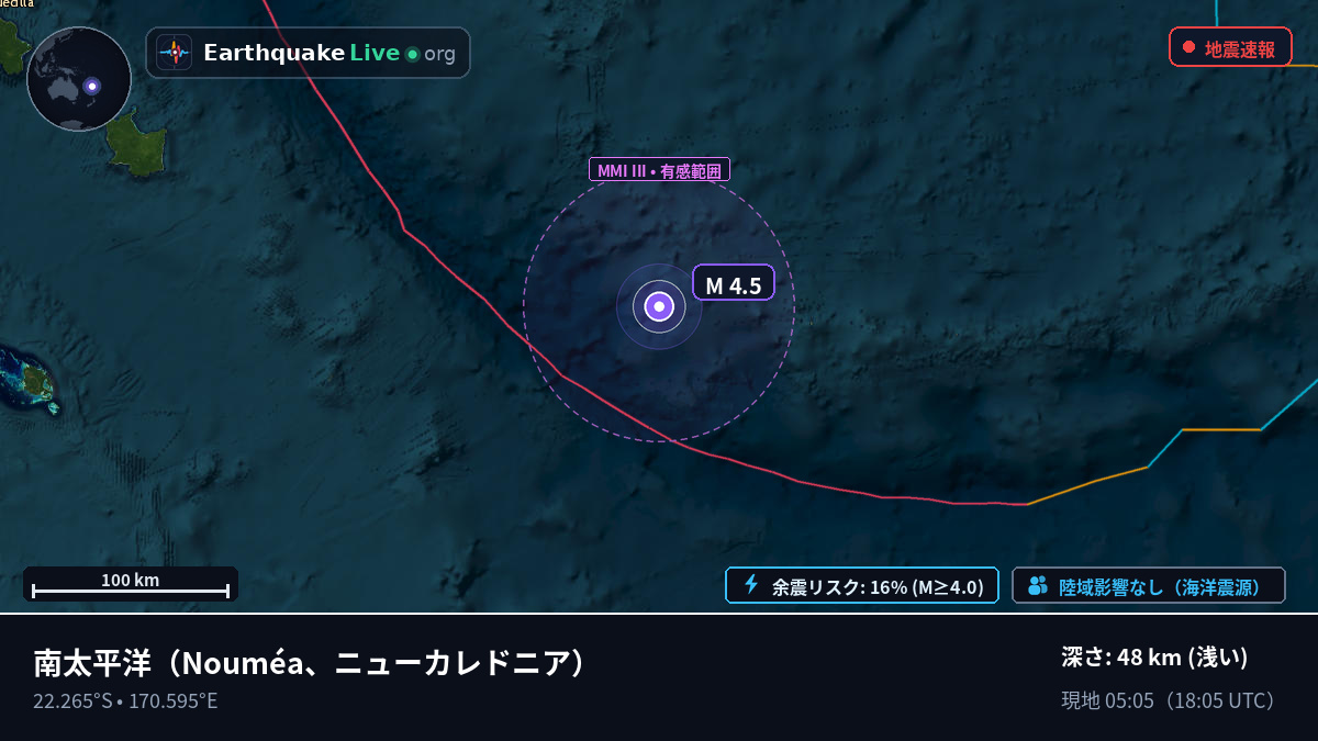 南太平洋 (ニューカレドニア)