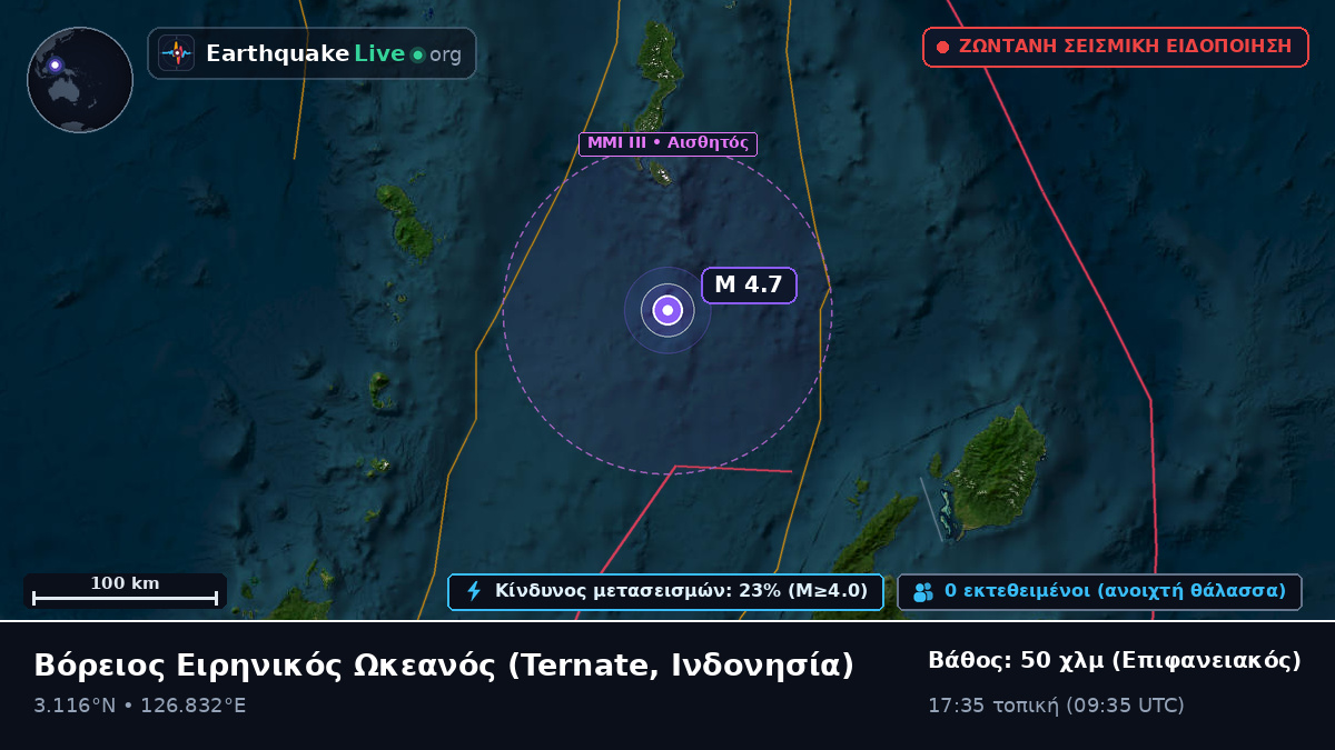 Βόρειος Ειρηνικός Ωκεανός (Ινδονησία)