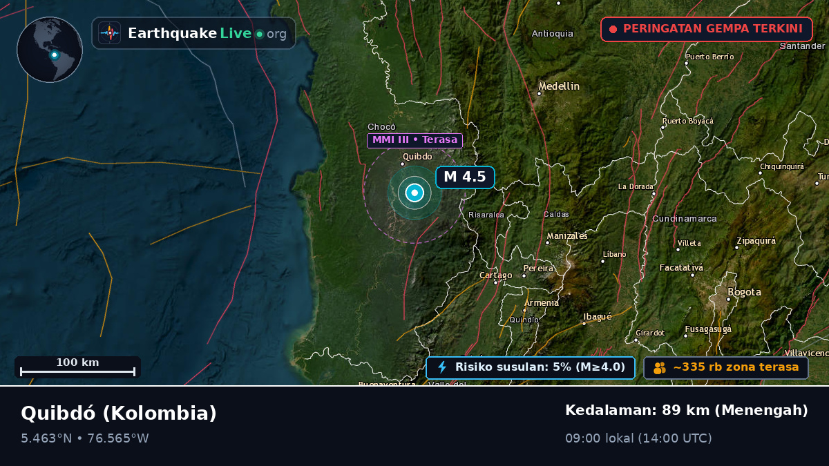 Quibdó, Chocó, Kolombia
