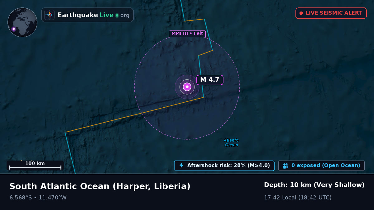 South Atlantic Ocean (Liberia)
