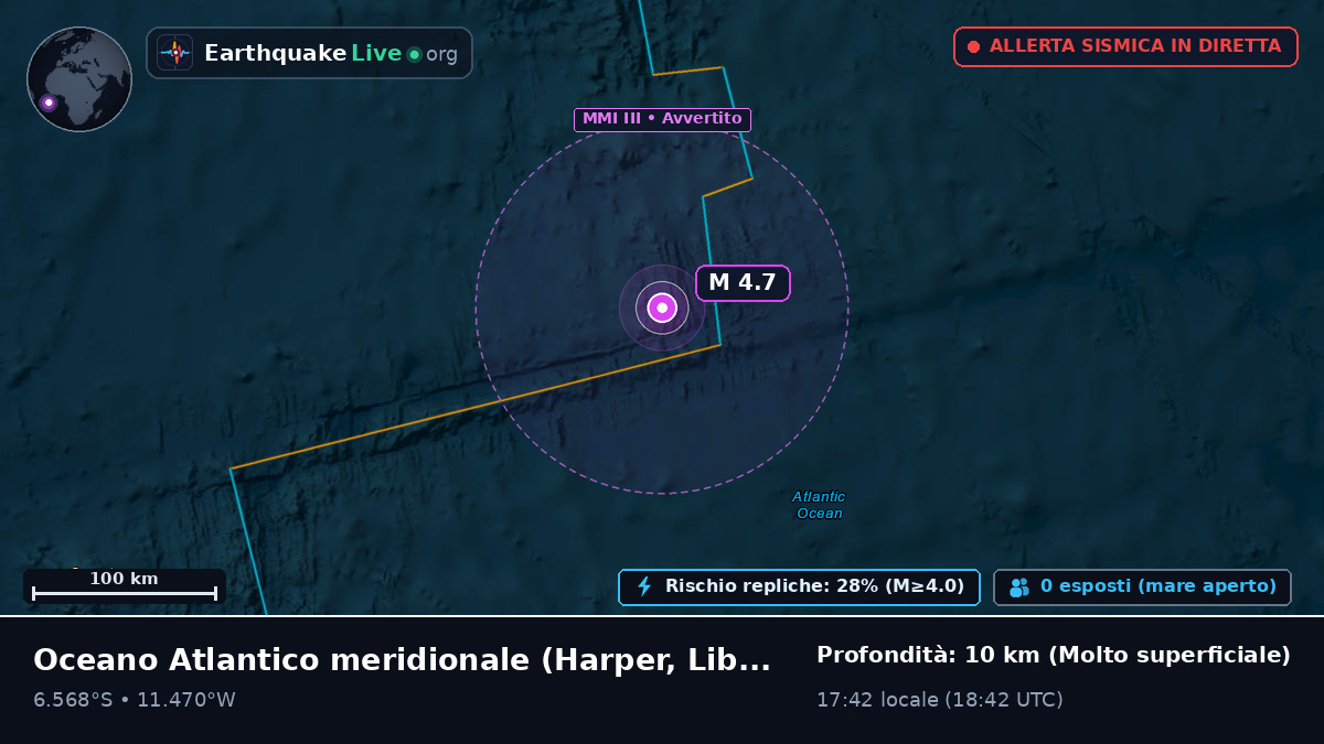 Oceano Atlantico meridionale (Liberia)