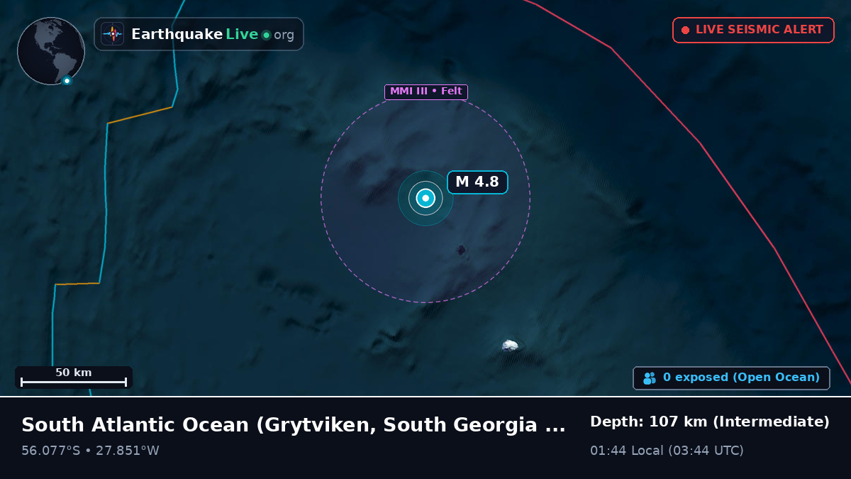 South Atlantic Ocean (South Georgia and the Islands)
