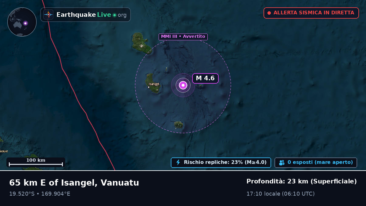 Oceano Pacifico meridionale (Vanuatu)