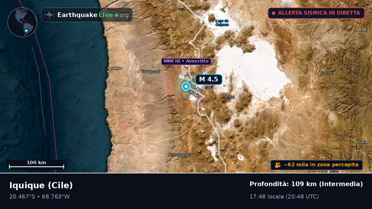Tarapacá, Cile