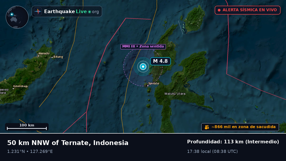 Mar de Molucas (Indonesia)