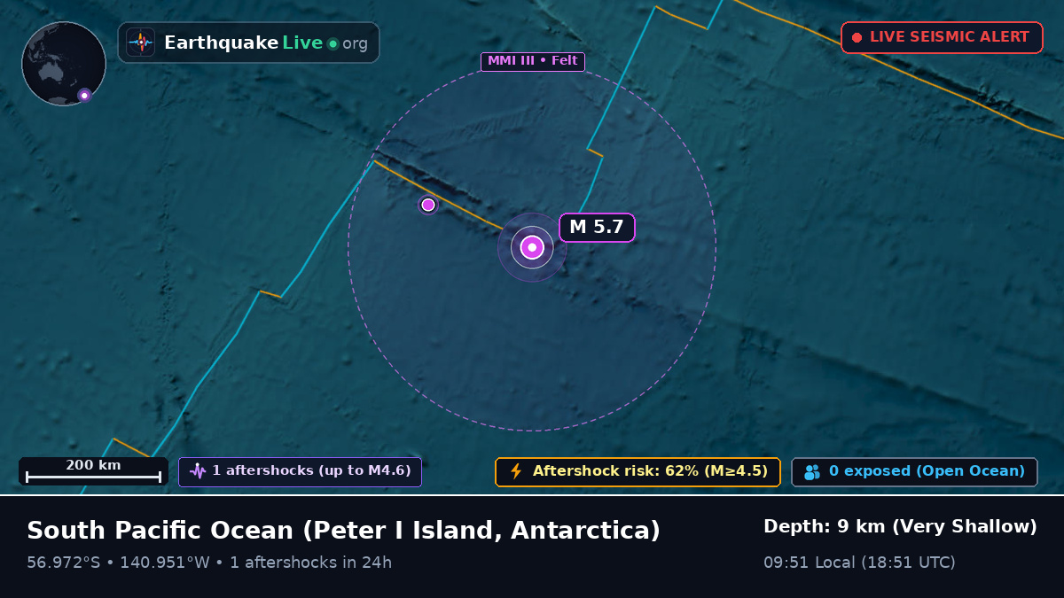 South Pacific Ocean (Antarctica)