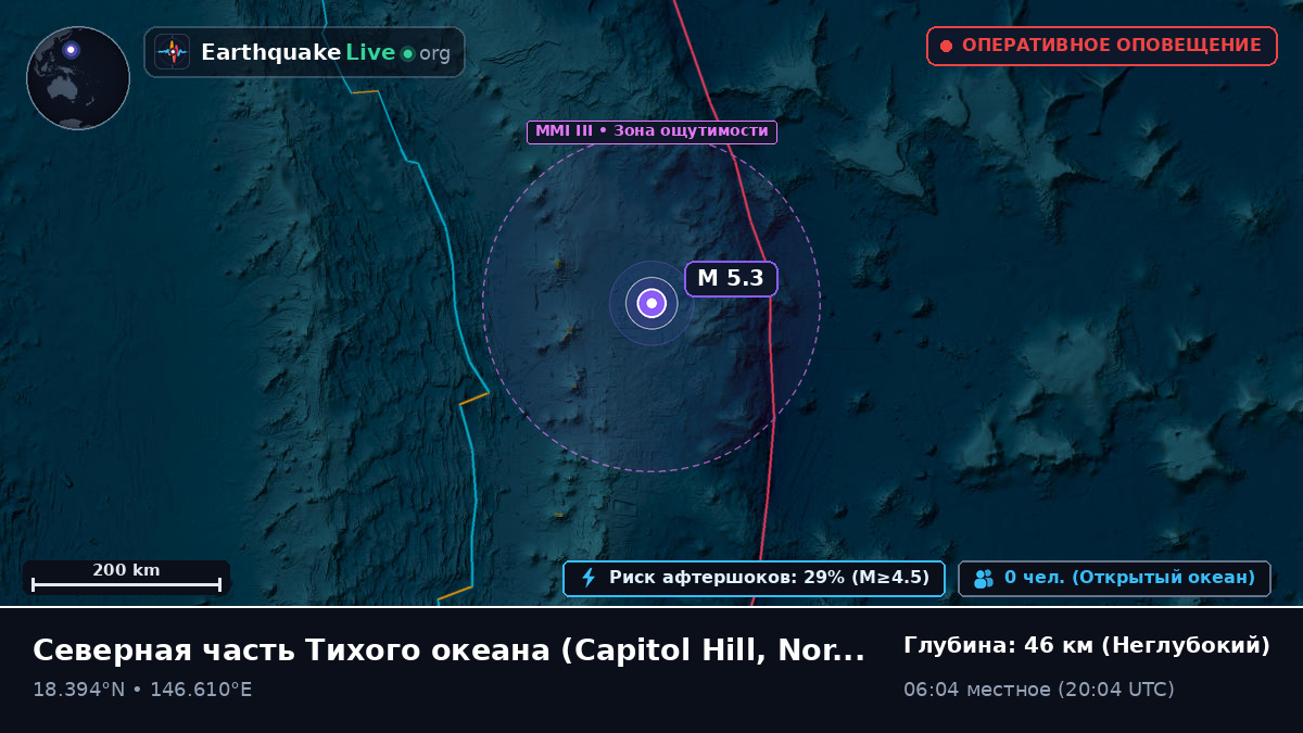 Северная часть Тихого океана (Northern Mariana Islands)
