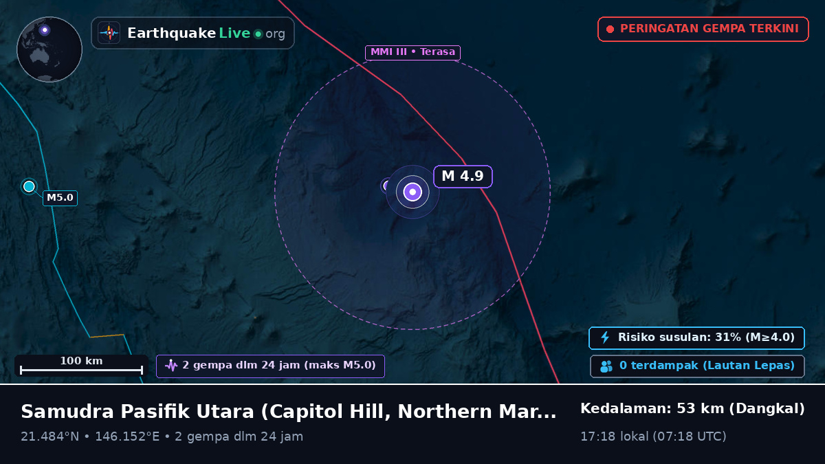 Samudra Pasifik Utara (Northern Mariana Islands)