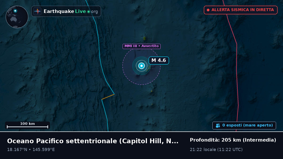 Oceano Pacifico settentrionale (Northern Mariana Islands)