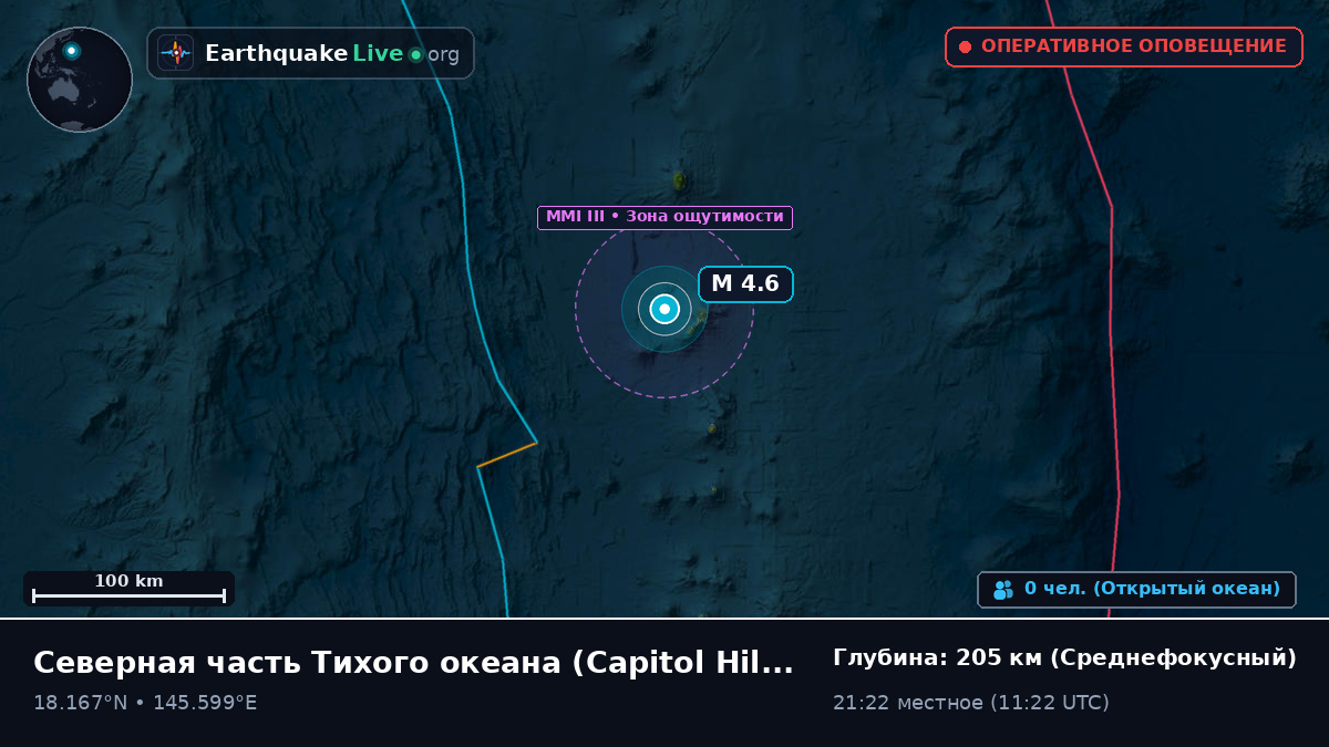 Северная часть Тихого океана (Northern Mariana Islands)