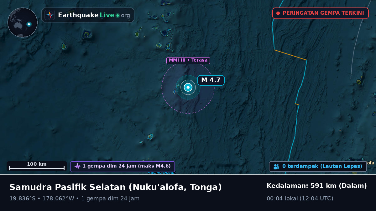 Samudra Pasifik Selatan (Tonga)