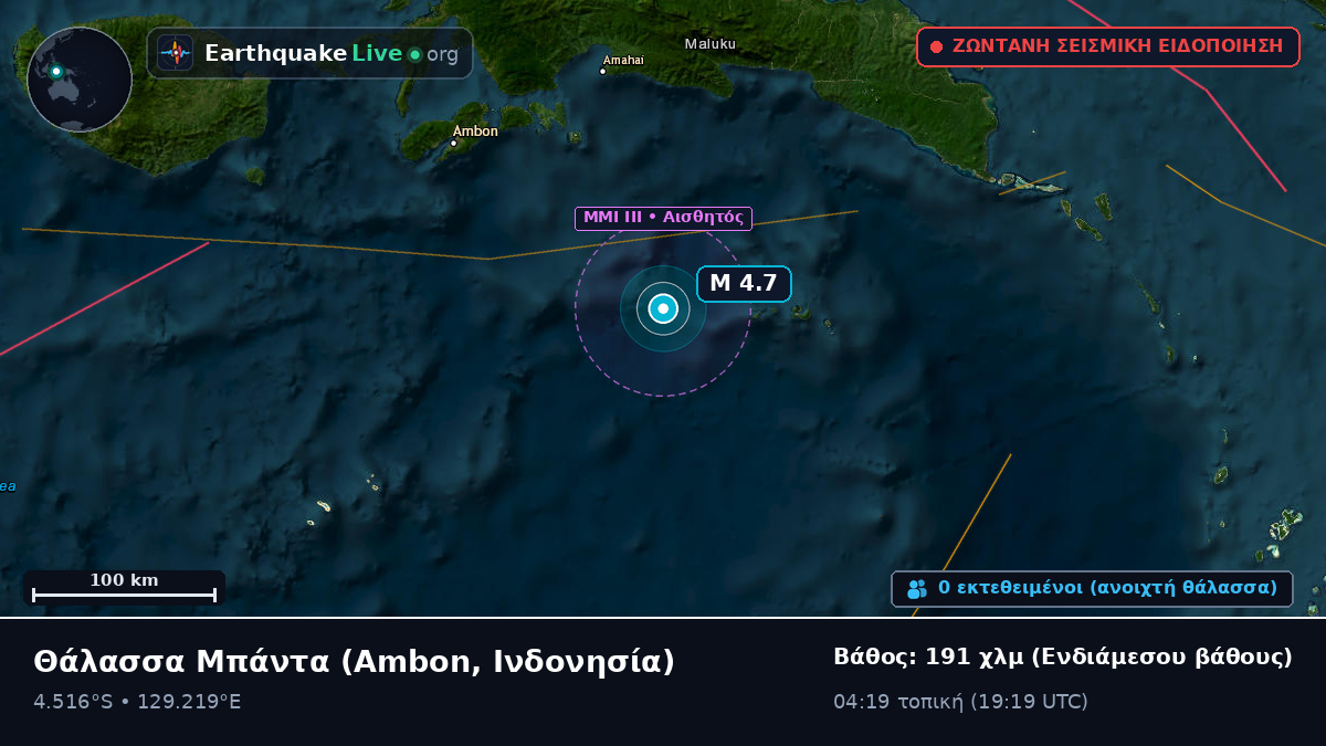Θάλασσα Μπάντα (Ινδονησία)