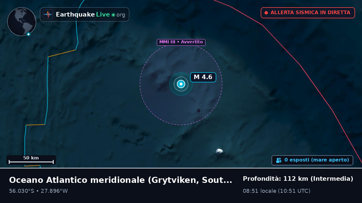 Oceano Atlantico meridionale (South Georgia and the Islands)