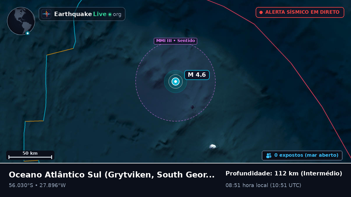 Oceano Atlântico Sul (South Georgia and the Islands)