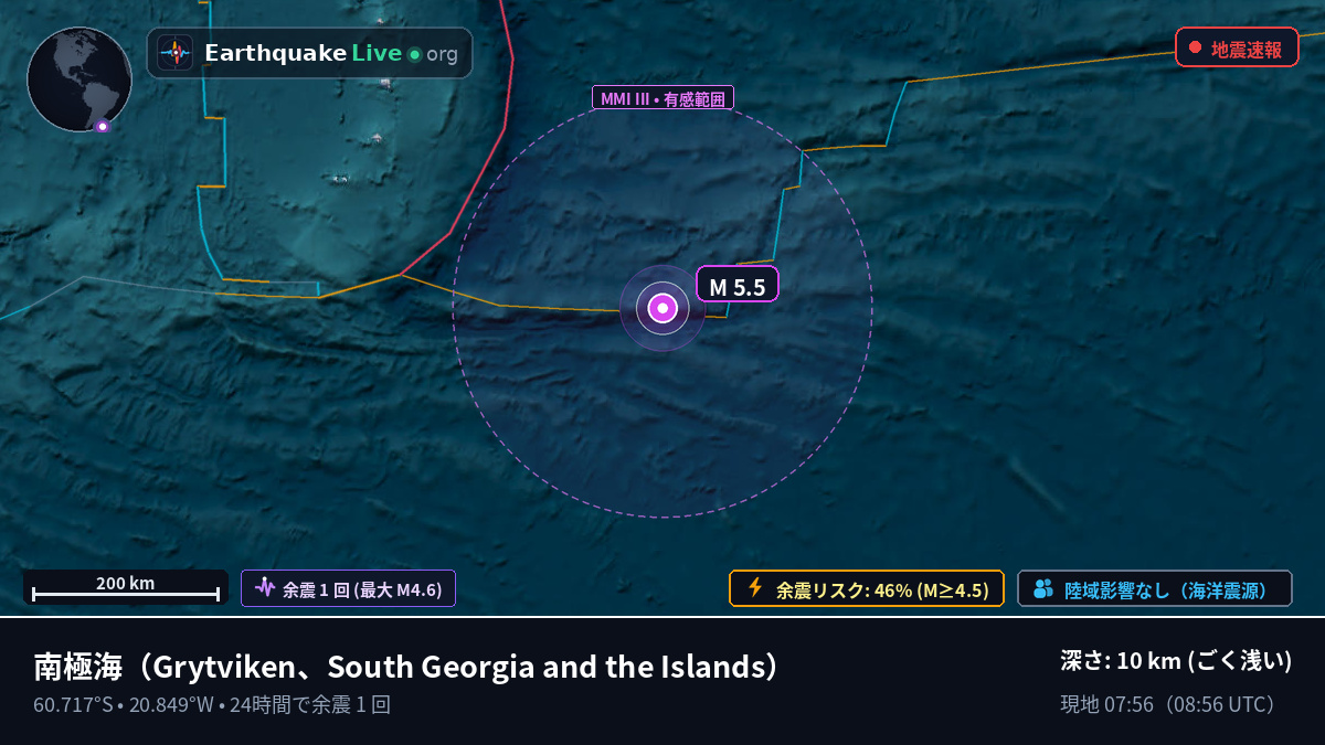 南極海 (South Georgia and the Islands)