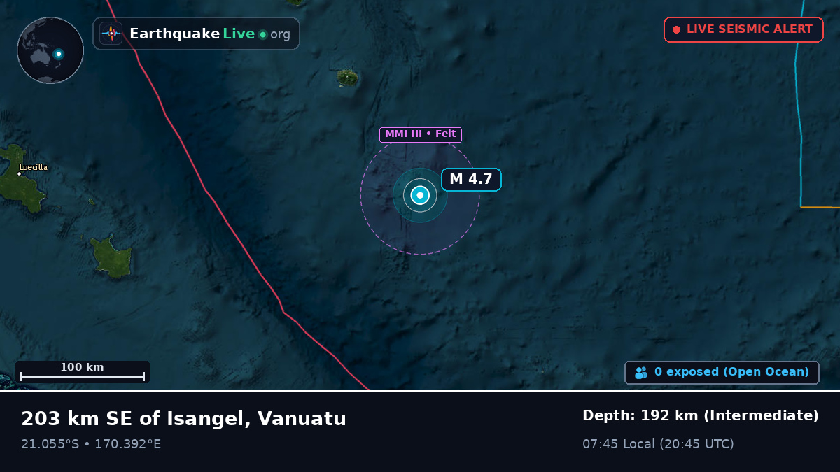 South Pacific Ocean (Vanuatu)