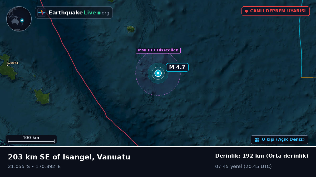 Güney Pasifik Okyanusu (Vanuatu)