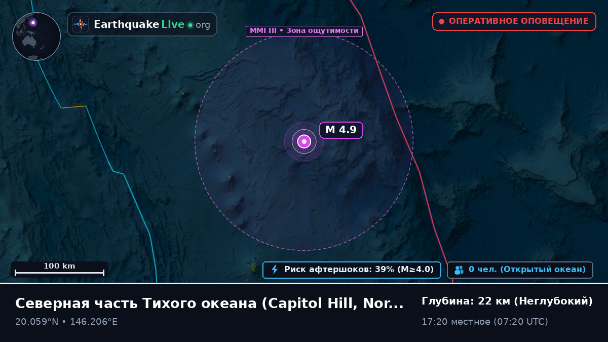 Северная часть Тихого океана (Northern Mariana Islands)