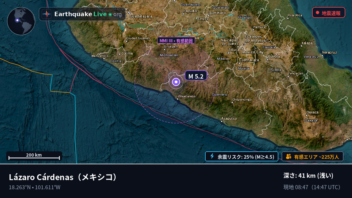 Michoacán, メキシコ
